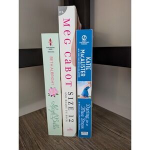 Romantic Comedy Book Lot 4 Books Meg Cabot Susan Donovan Beth Albright